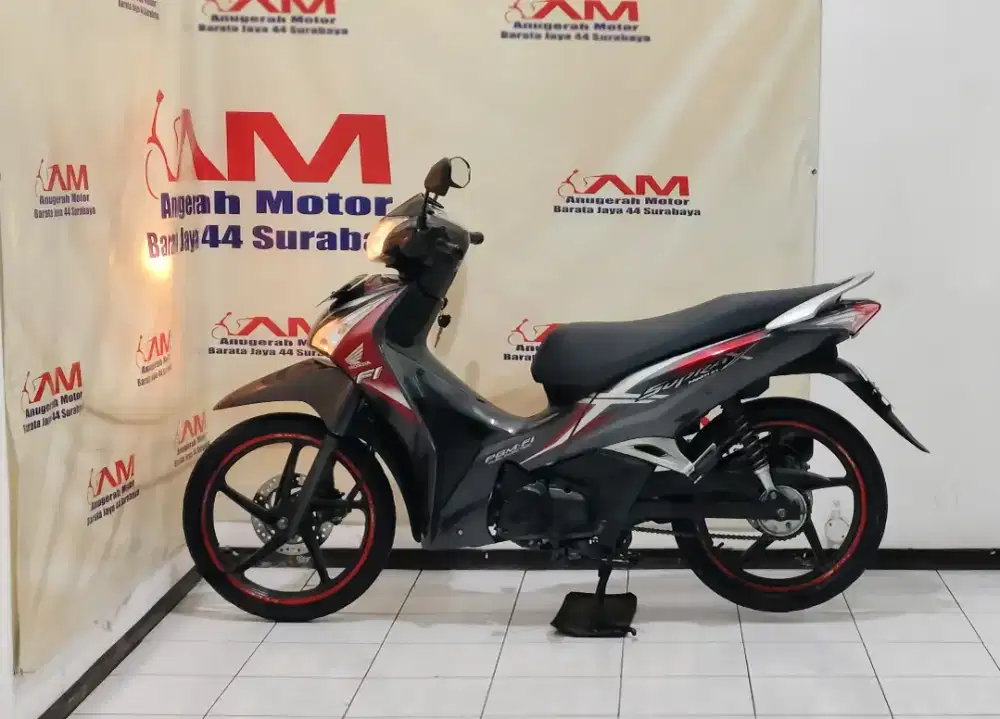 Am Barata #Honda Supra x 125 Helm in Tahun 2015 warna hitam