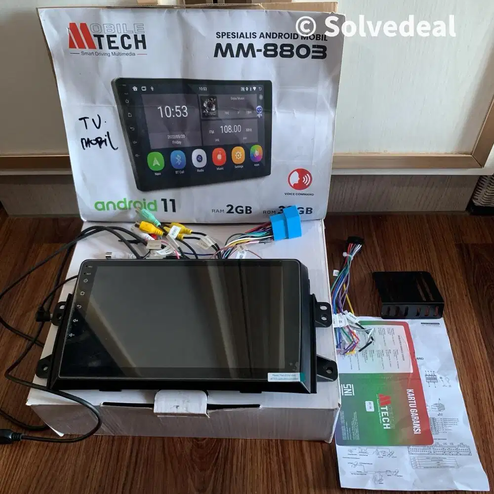Audio Mobil Android Head Unit Mobile Tech MM8803 Android 11 Double Din
