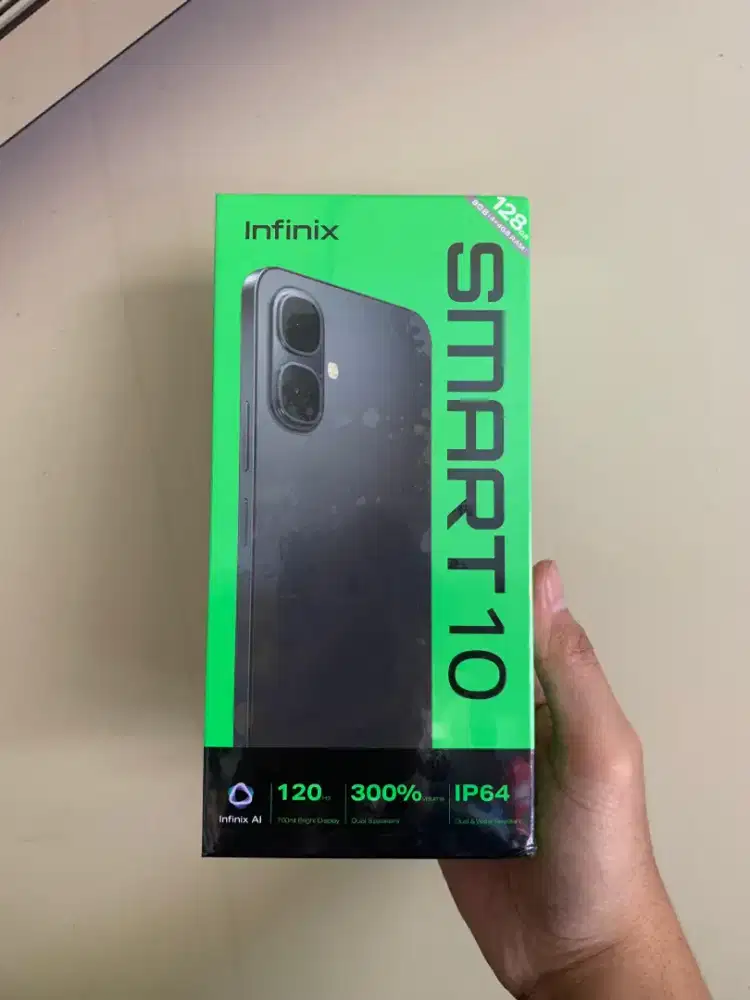 INFINIX SMART 10 RAM 4/128 GB (BARU, GARANSI RESMI)