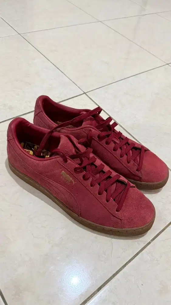 PUMA Suede Gum Intense Red Original