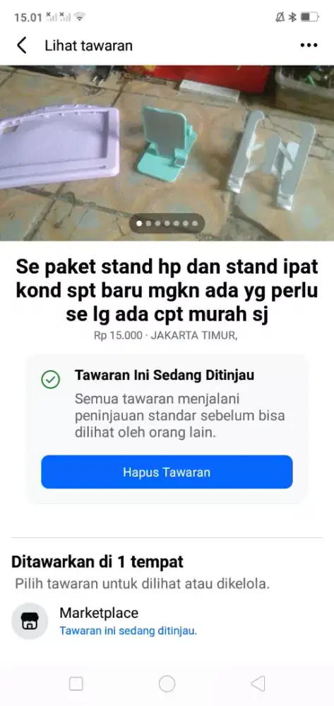 Se paket stand hp dan stand ipat kond spt baru murah sj cpt dpt