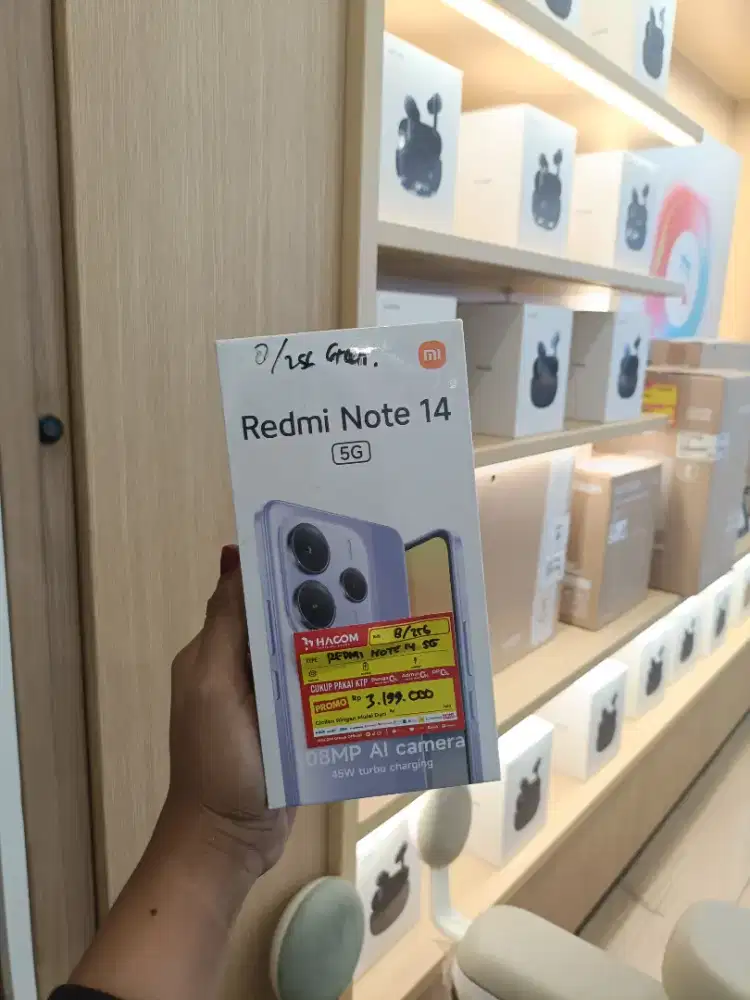 Redmi note 14 5G kredit SYARAT KTP aja