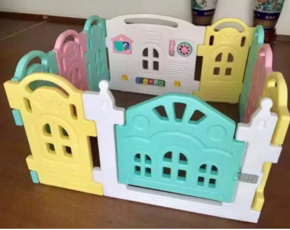 Pager Main Anak / Playpen Parklon Mix Color – Kokoh & Aman