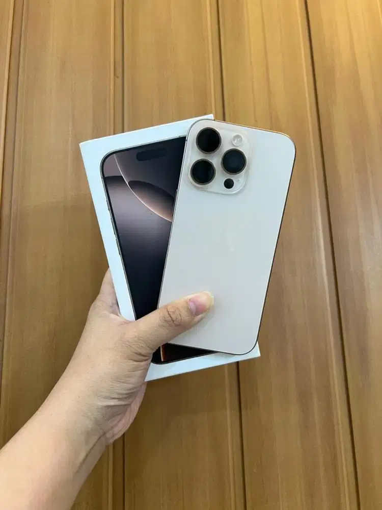 Iphone 16pro 128Gb ibox Fullset ori  garansi panjang
