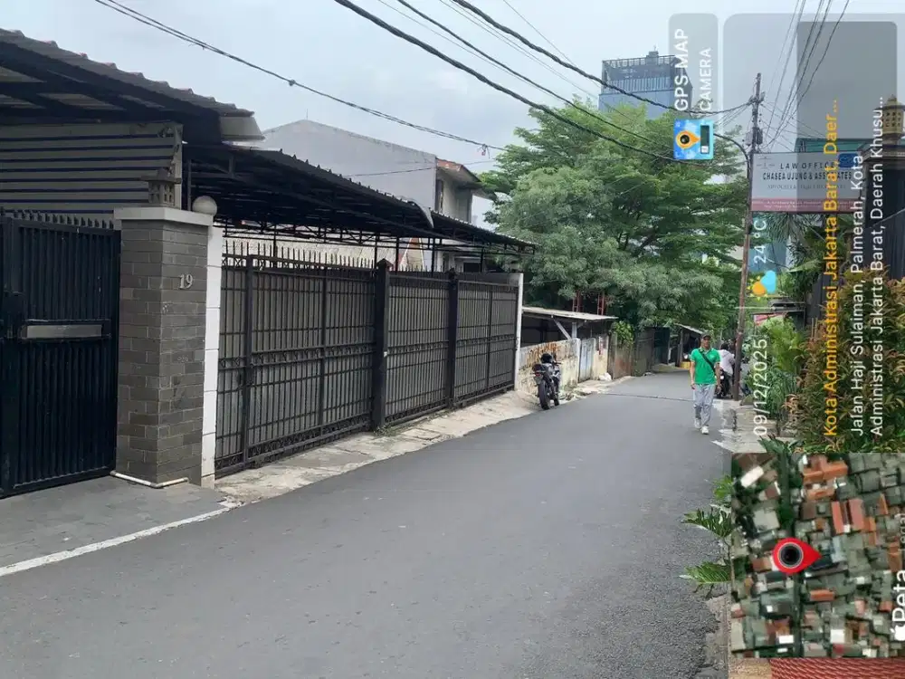 Dijual Lelang Rumah di Jalan H. Sulaiman Kemanggisan, Palmerah - Jakarta Barat