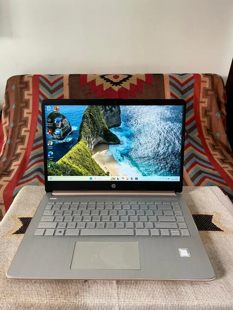 HP 14 INTEL N4020 RAM 4GB/120GB ROSEGOLD