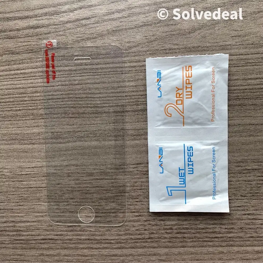 Screen Protector Tempered Glass iPhone 5 / 5S / SE Baru