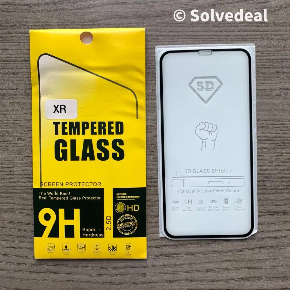 Screen Protector Tempered Glass iPhone XR Baru Kualitas Premium