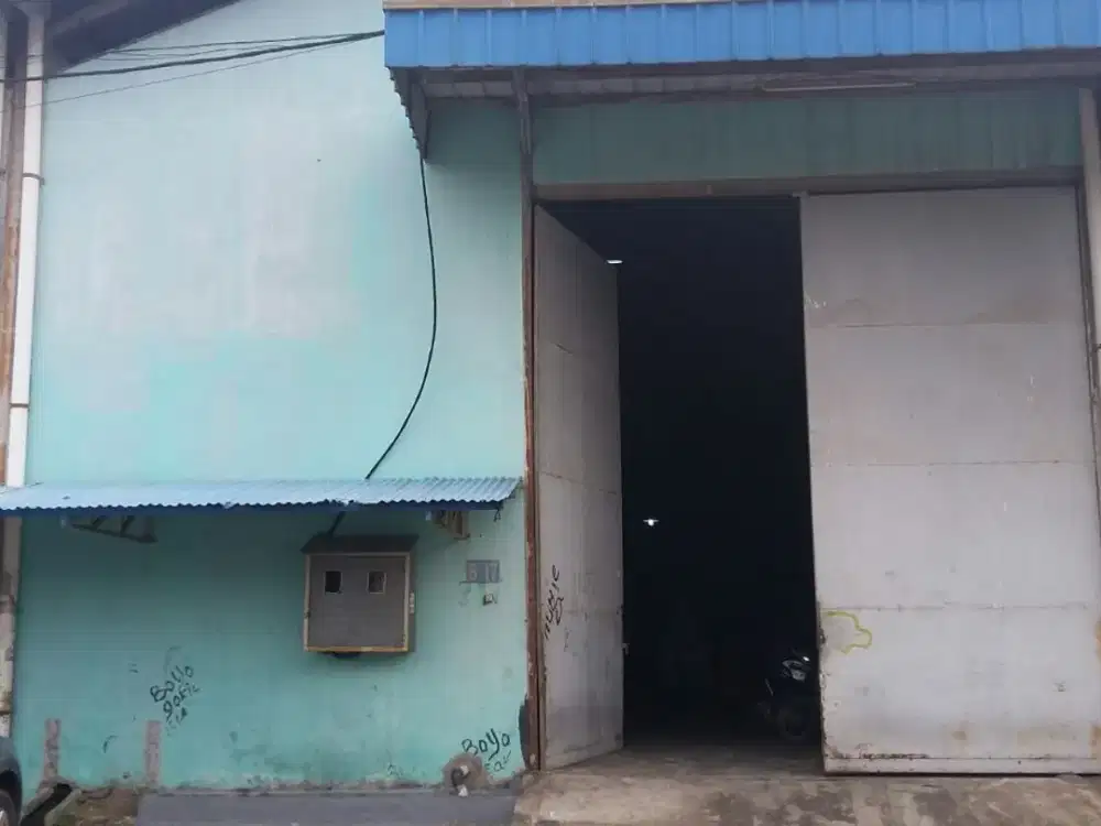 Gudang Bebas Banjir Akses Container Siap Pakai di Kosambi Megah Dadap Tangerang