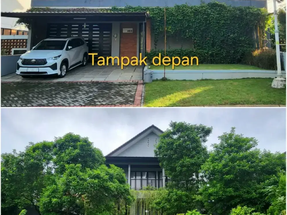 rumah view danau di Graha Taman Bunga, BSB, Semarang