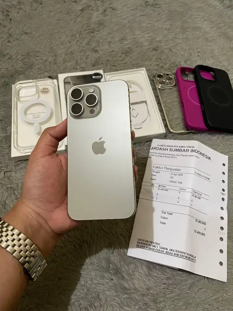 iPhone 16 PM iBox BH 99 % Garansi ON