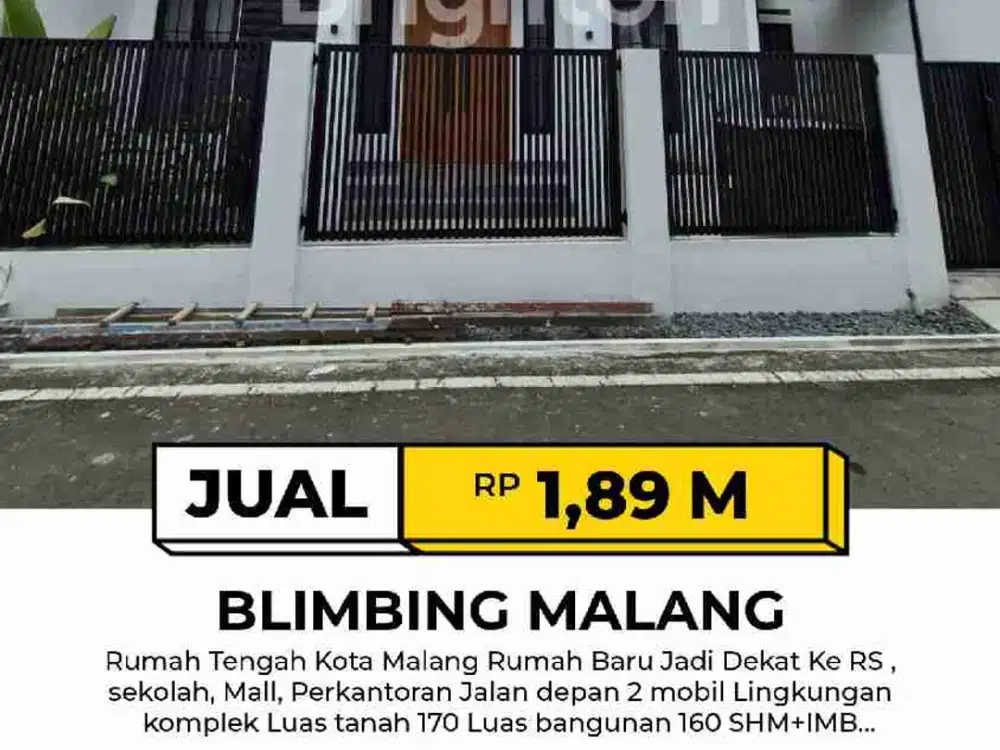 Rumah Tengah Kota Malang