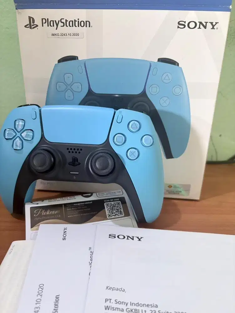 Stik PS5 blue Original Resmi Indonesia