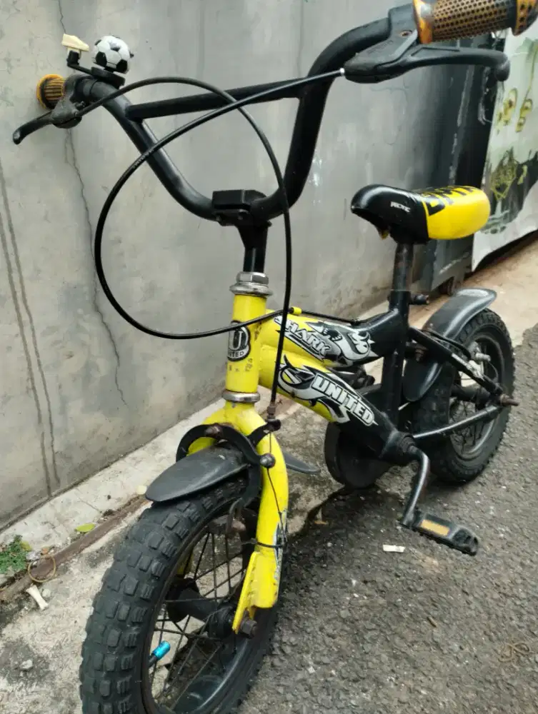 Sepeda anak 12  United Shark