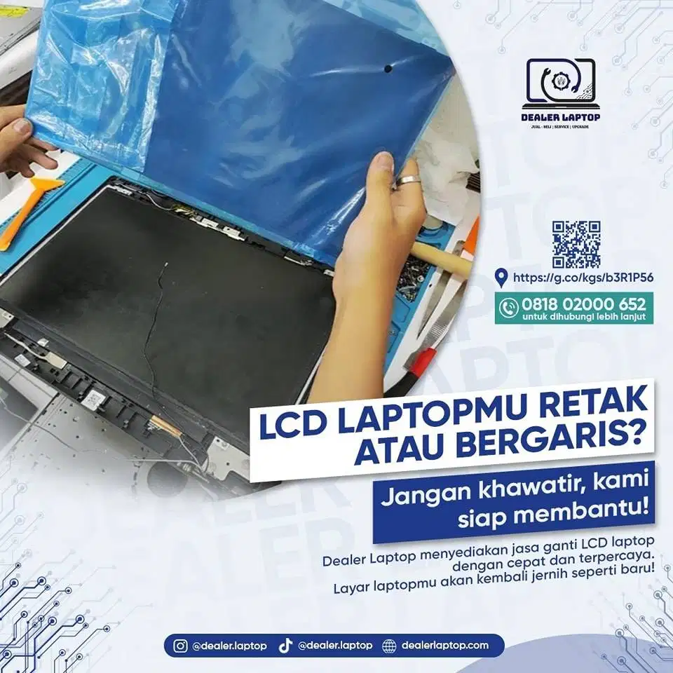 Layanan Penggantian LCD Laptop