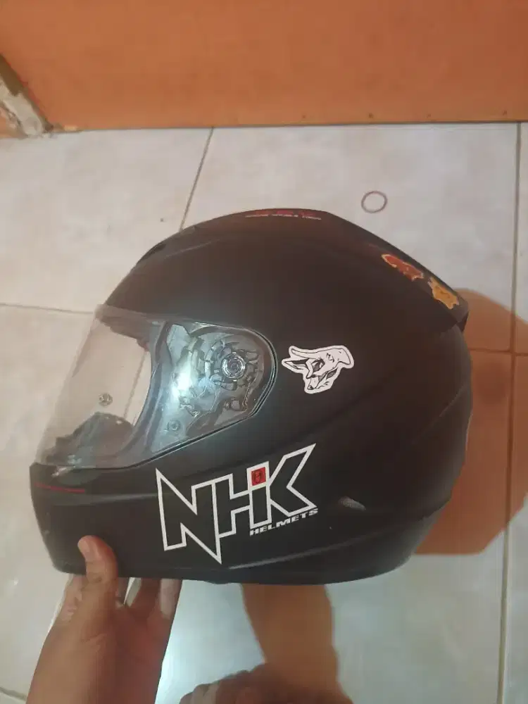 Jual helm nhk gp1000 harga 450 minat cod