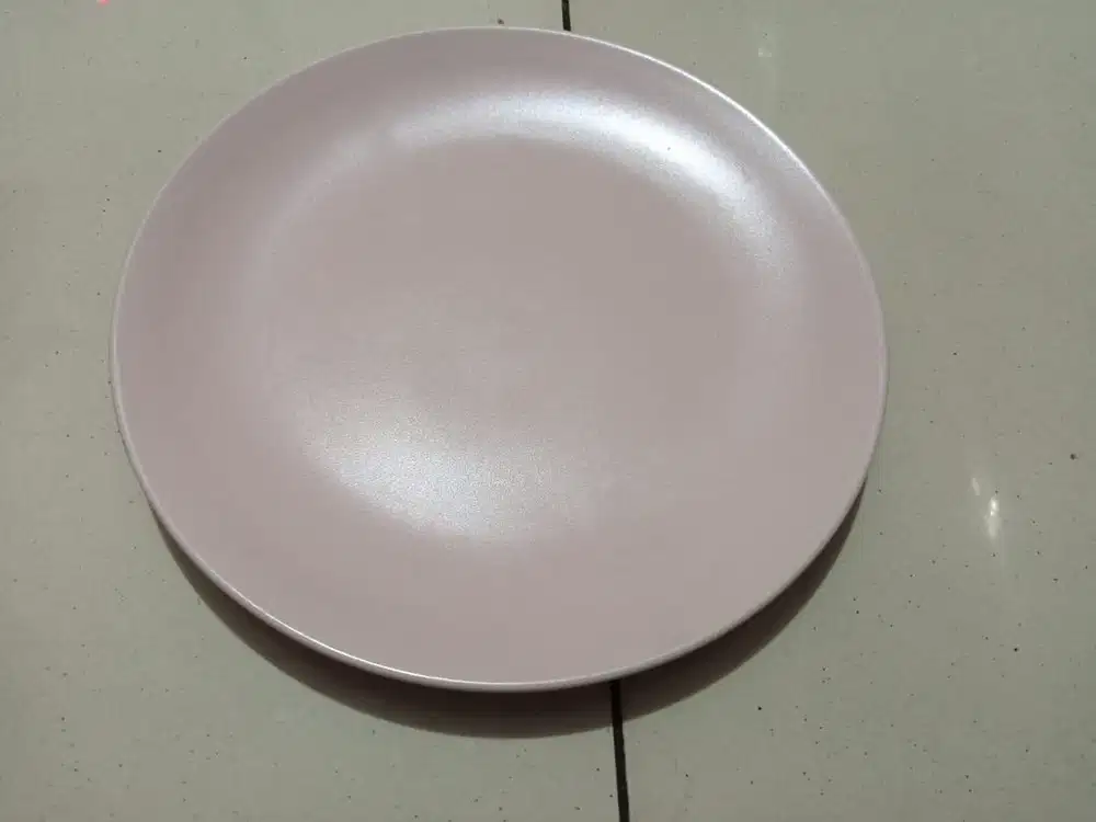 Piring Makan Ikea - FARGKLAR, 20 cm; abu tua, pink, tosca tua (lusin)