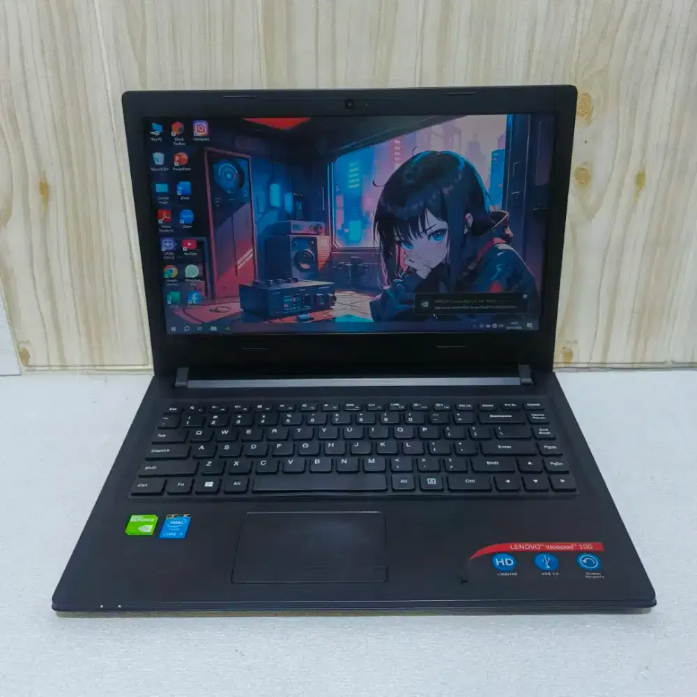 Lenovo ideapad 100 slim NVIDIA Gaming & Editing bogor