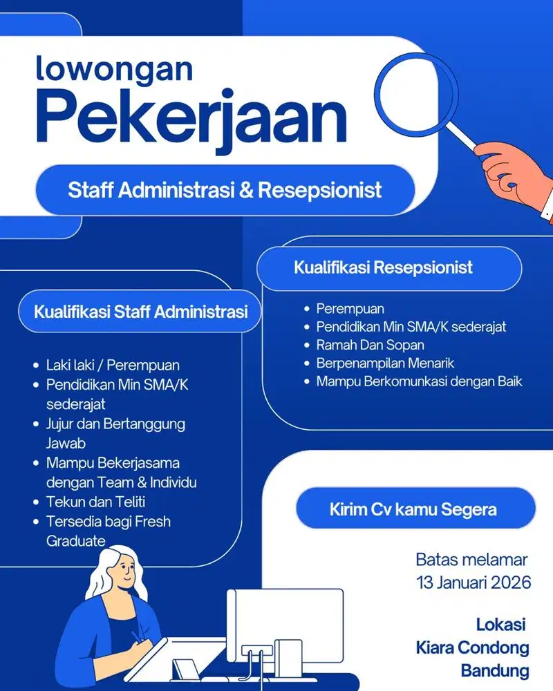 Lowongan kerja Bandung 2026
