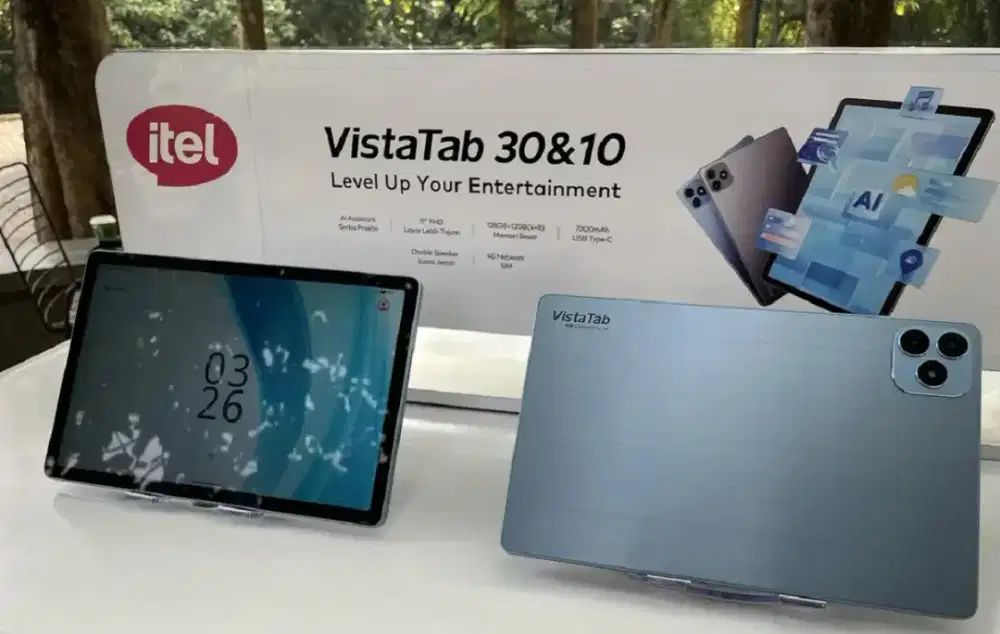 Itel Vista tab 30 GT 8/256 Garansi Resmi