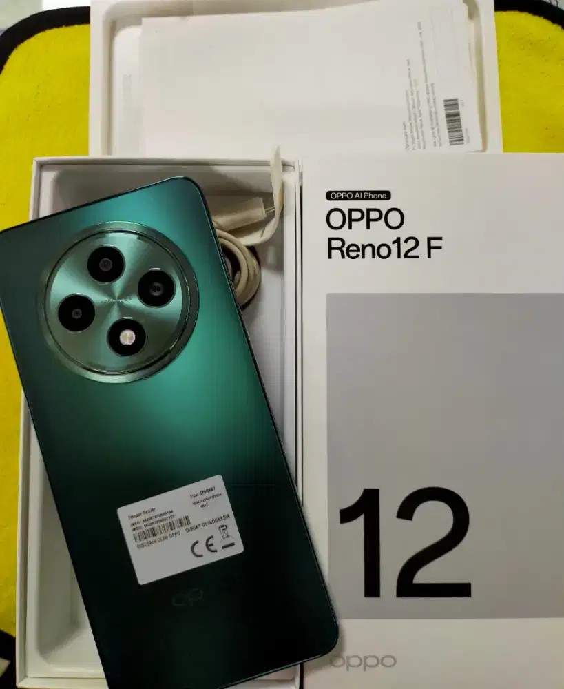 Oppo Reno 12F 4g Nfc ram 8/256 mulus