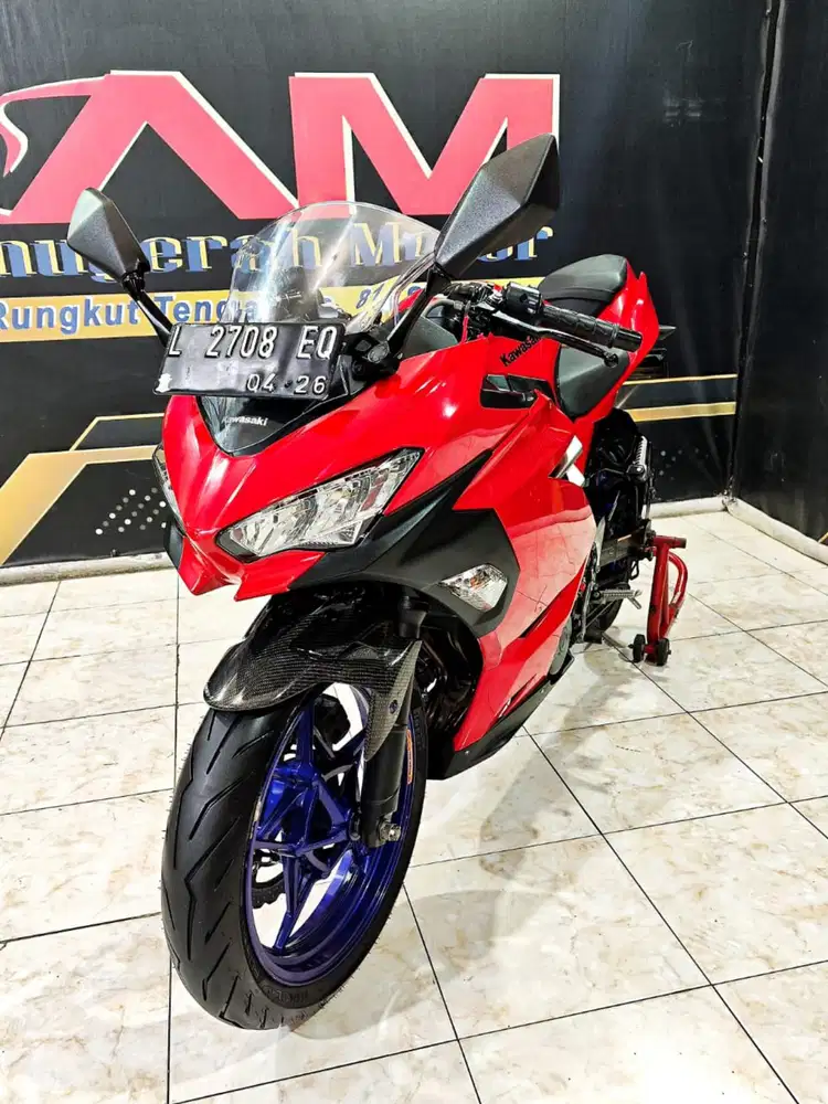 Kawasaki New Ninja 250 FI TH 2021 Quick sifther  odo 15rb