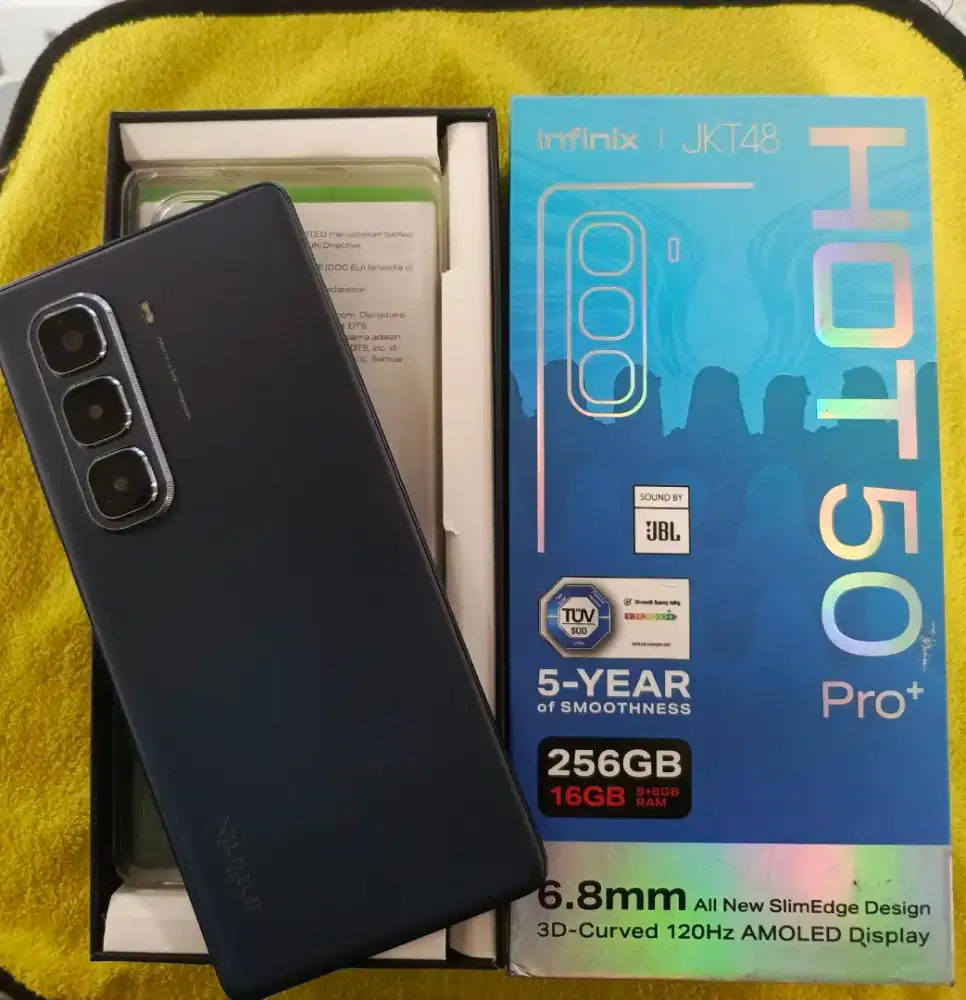 Infinix Hot 50 Pro plus Nfc ram 8/256 kondisi GK mulus Kya d foto