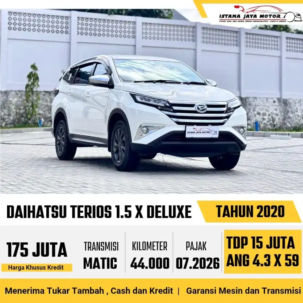 Daihatsu Terios X Deluxe AT th 2020 #istana jaya motor