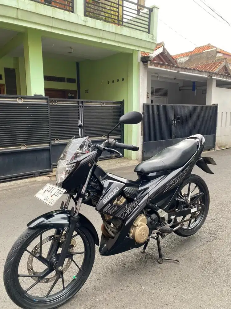 Satria Fu Facelift Hitam Orsinil