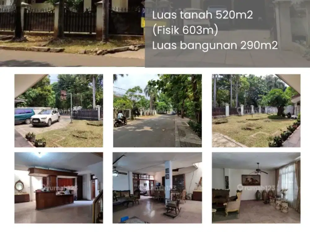 Rumah 2 Lantai di Jl. Bendi  , Tanah Kusir Jakarta Selatan