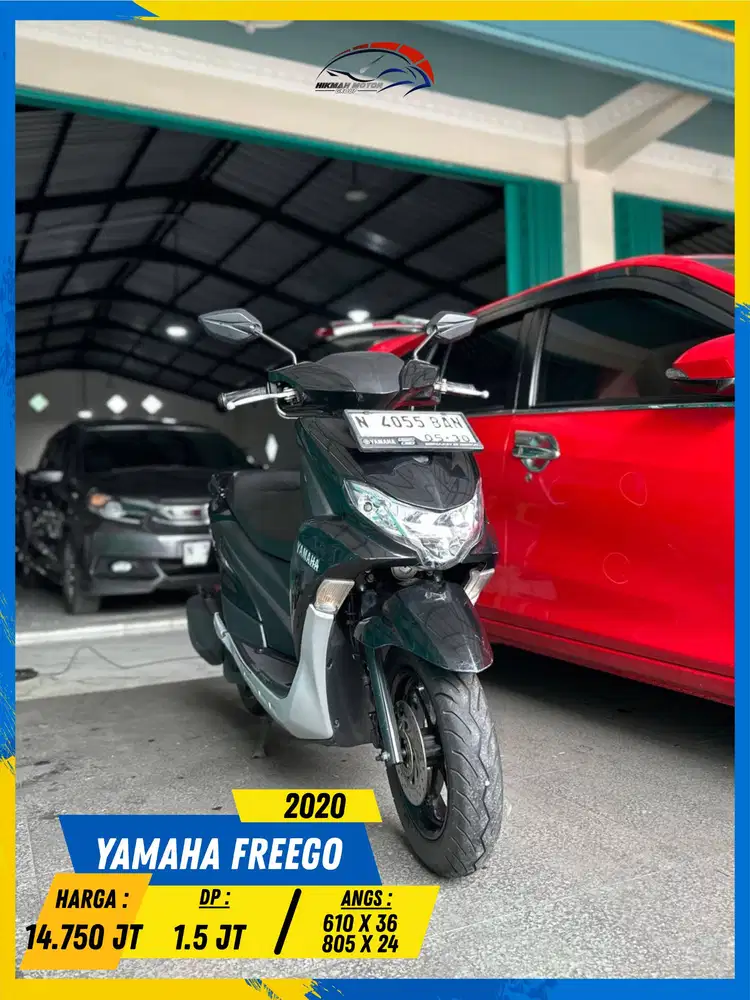 YAMAHA FREEGO 2020 MANTAP GASS MASZEHH HIKMAH MOTOR KEPUH