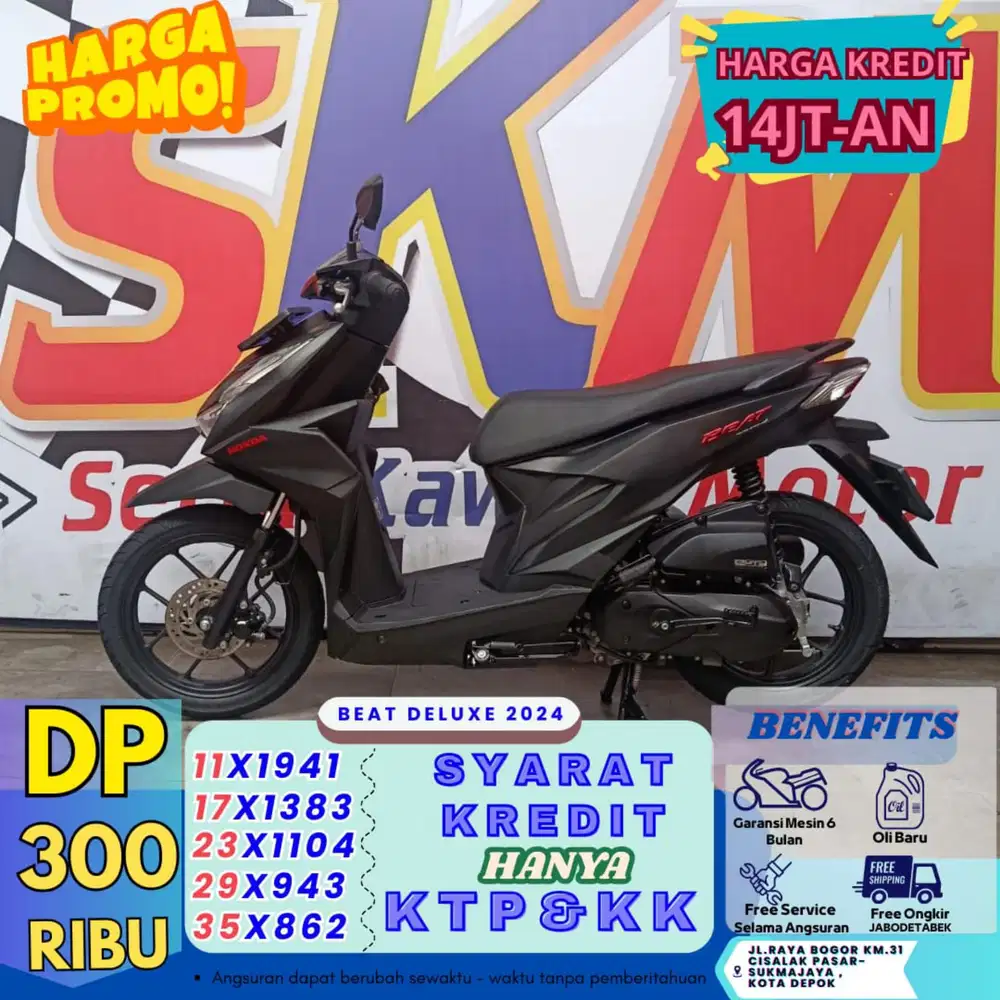 ( best tahun 2024 DP:300 servis gratis selama angsuran cash credit