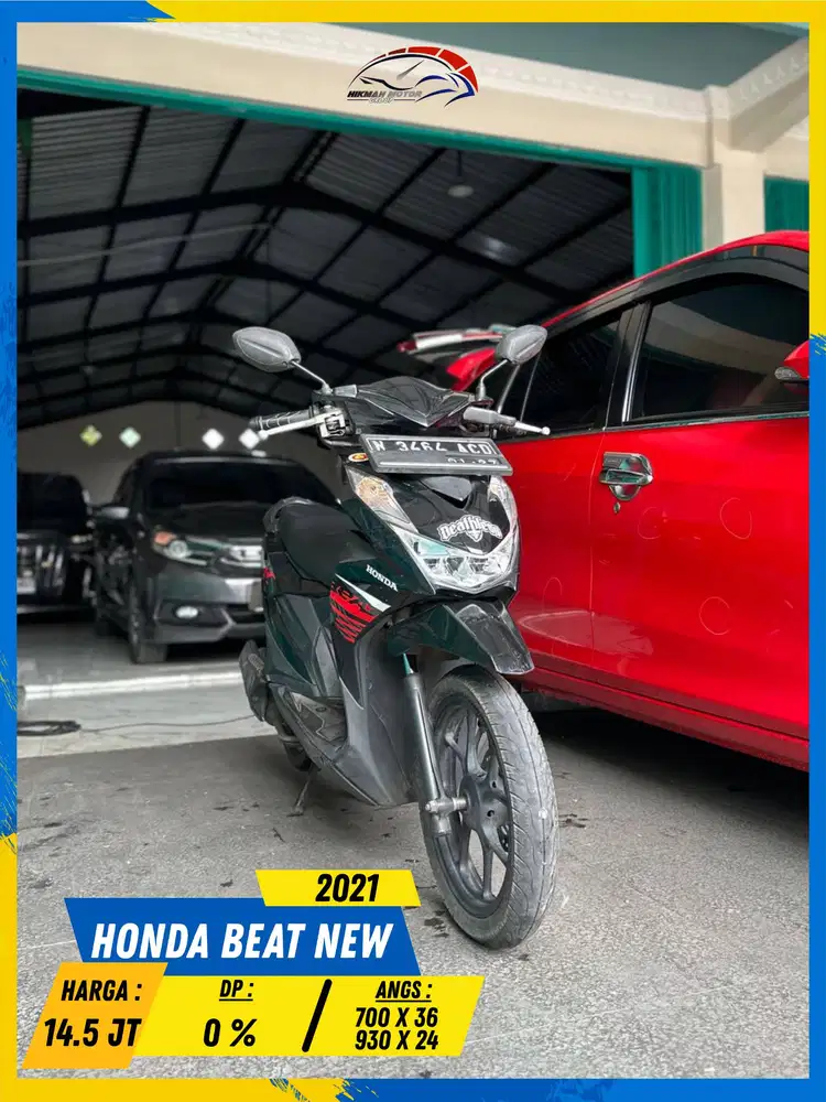 HONDA BEAT NEW 2021 GAS POLL MASZEHH HIKMAH MOTOR KEPUH