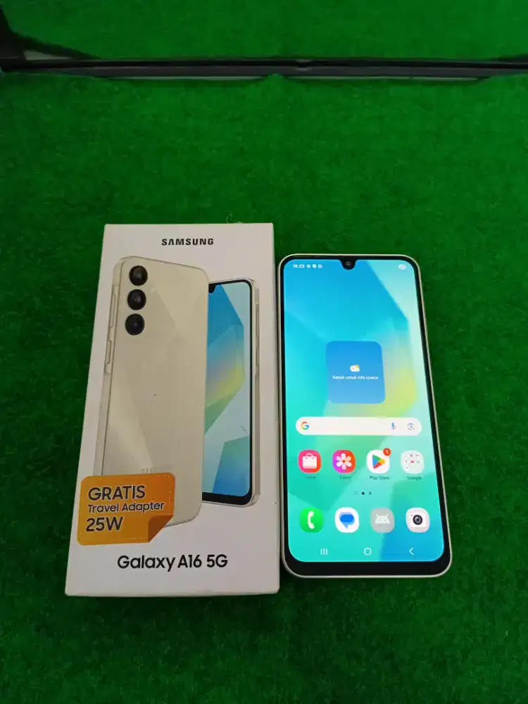 samsung A16 5G ram 8/256gb lengkap mulus