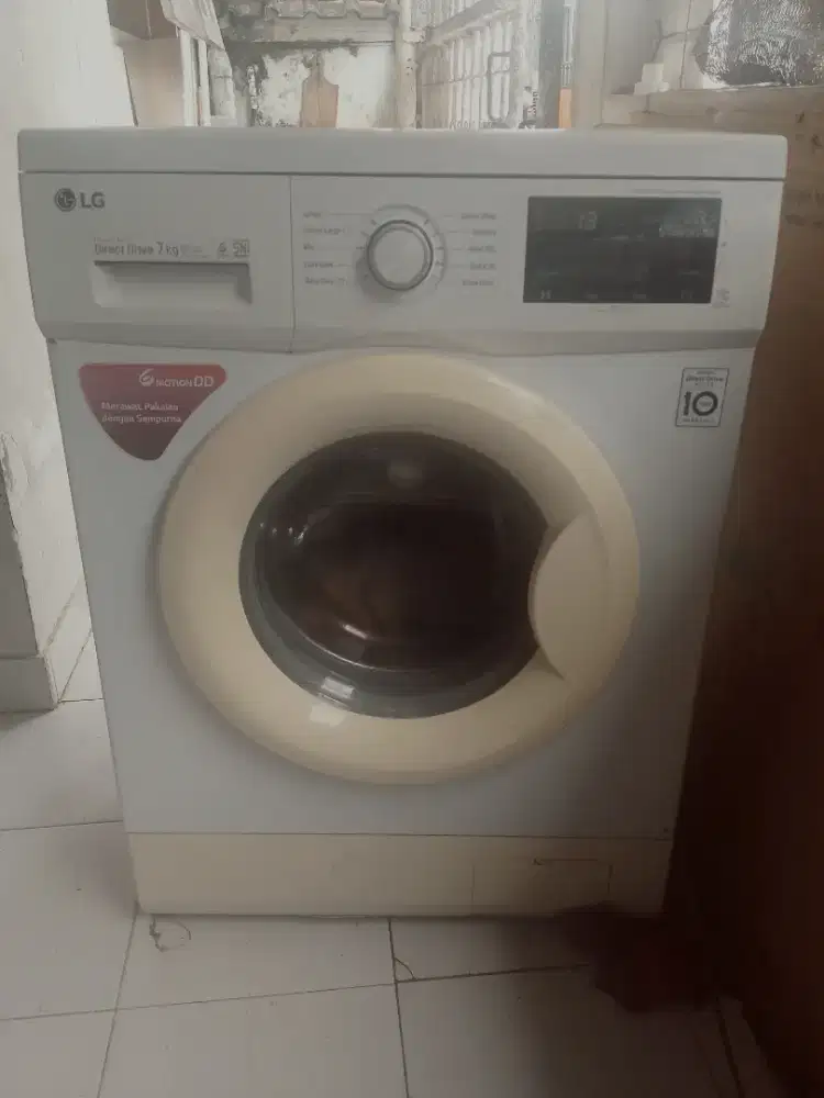 JUAL MESIN CUCI INVERTER MEREK LG 7KG NORMAL