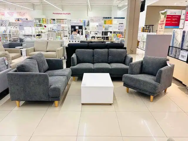 ZUKO SOFA 1S+2S+3S GREY*