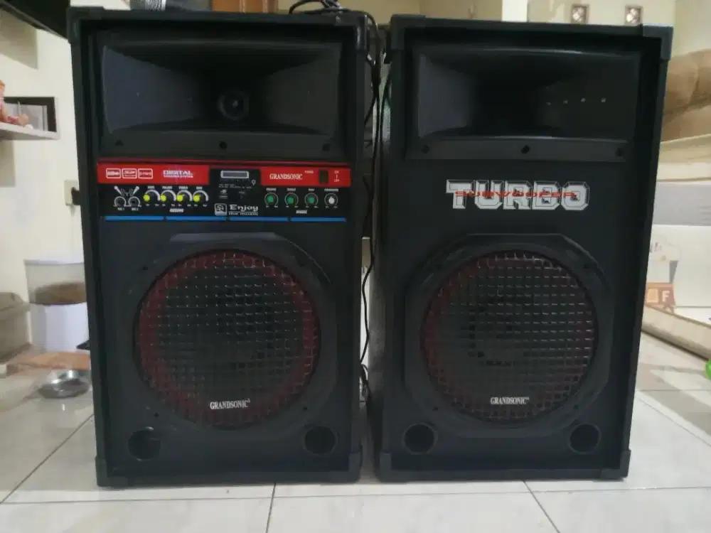 Dijual Speaker aktif bluetooth merk Grandsonic BT-LR-199 NEW