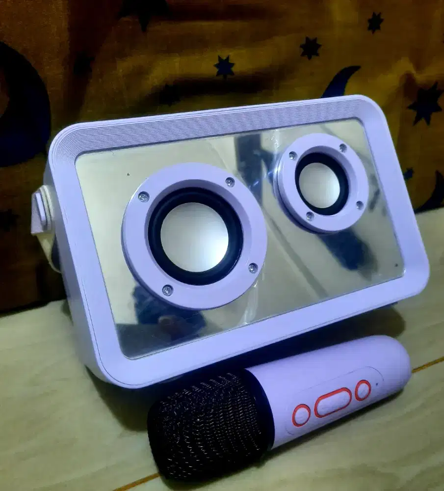 SPEKER PORTABLE BLUETOOTH KAROKE