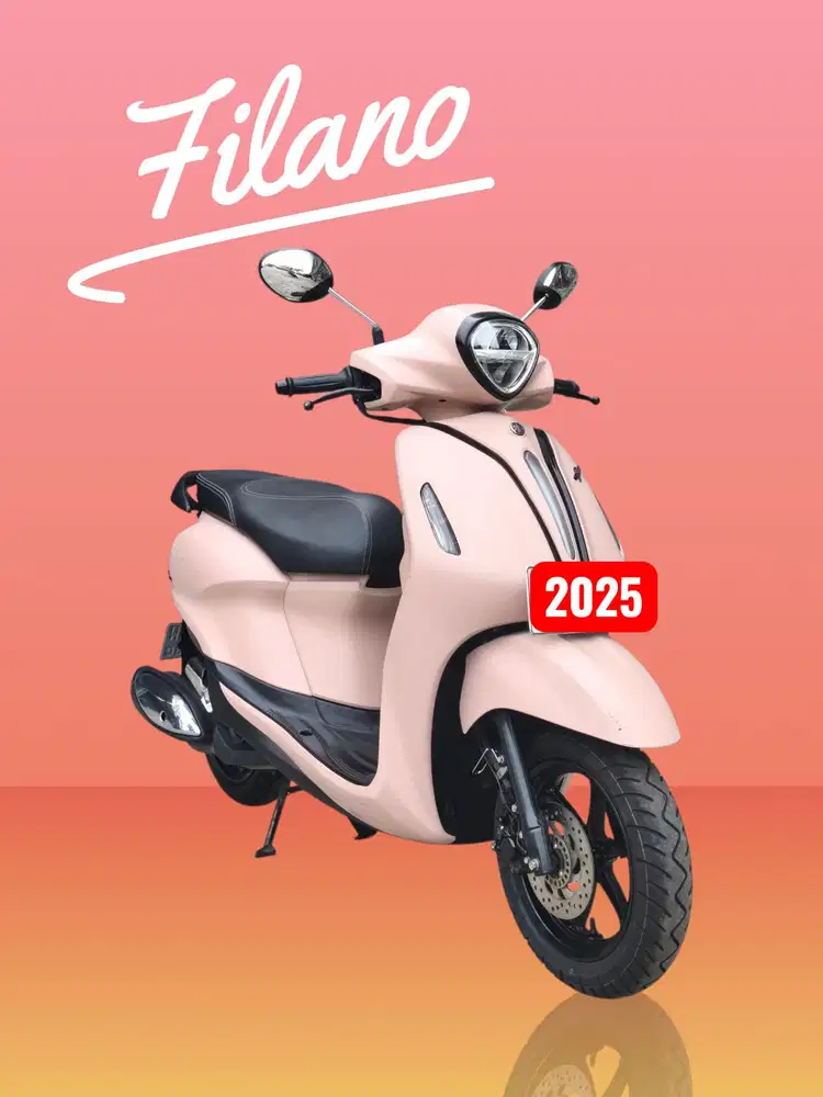 Dp 800rb Km baru 3000 Yamaha Grand Filano (KTP daerah bs kredit)