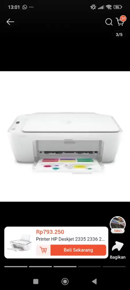 Printer HP Deskjet 2336