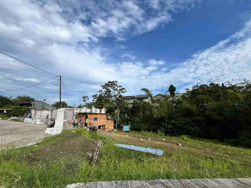 Tanah 400 meter di megamendung puncak dekat tol