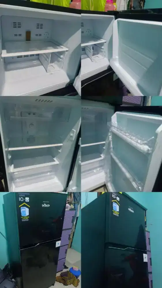 Kulkas 2 pintu merk polytron