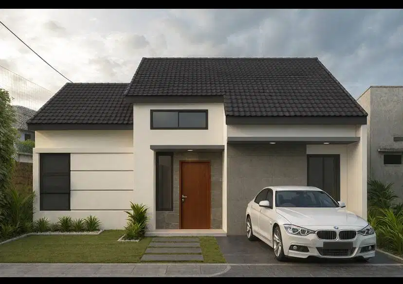 Rumah 400 JT DP 0 di Permata Biru Cibiru Cileunyi