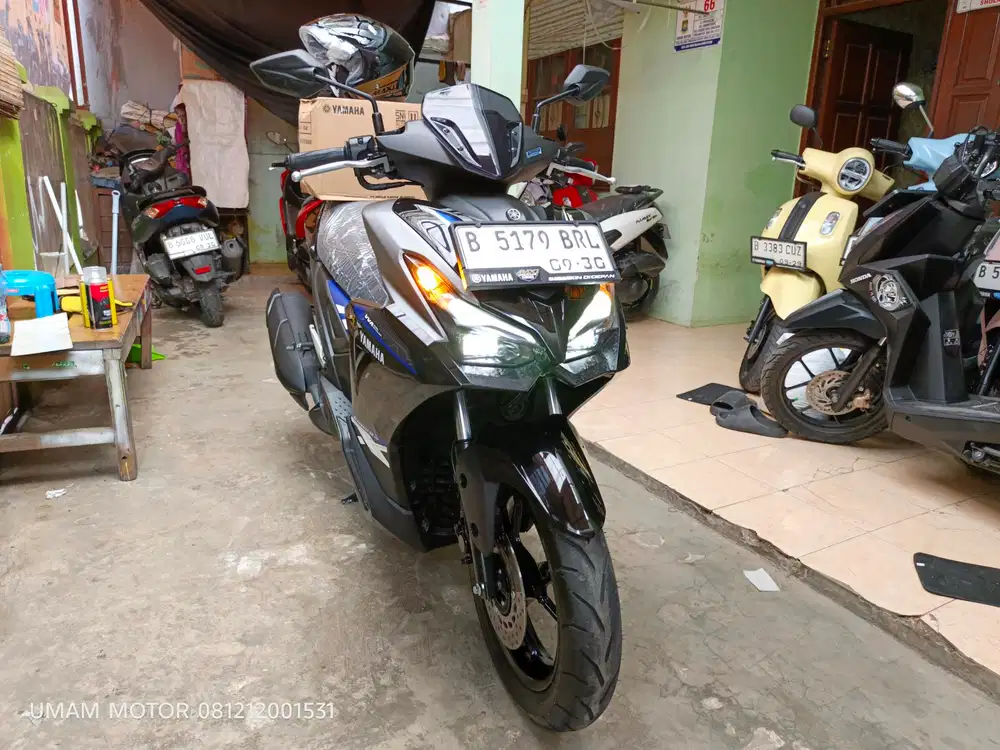 KM 3RB YAMAHA AEROX ALPHA 2025 BLN 9 BS TT 2024 DI CILEDUG ORI HRG PAS