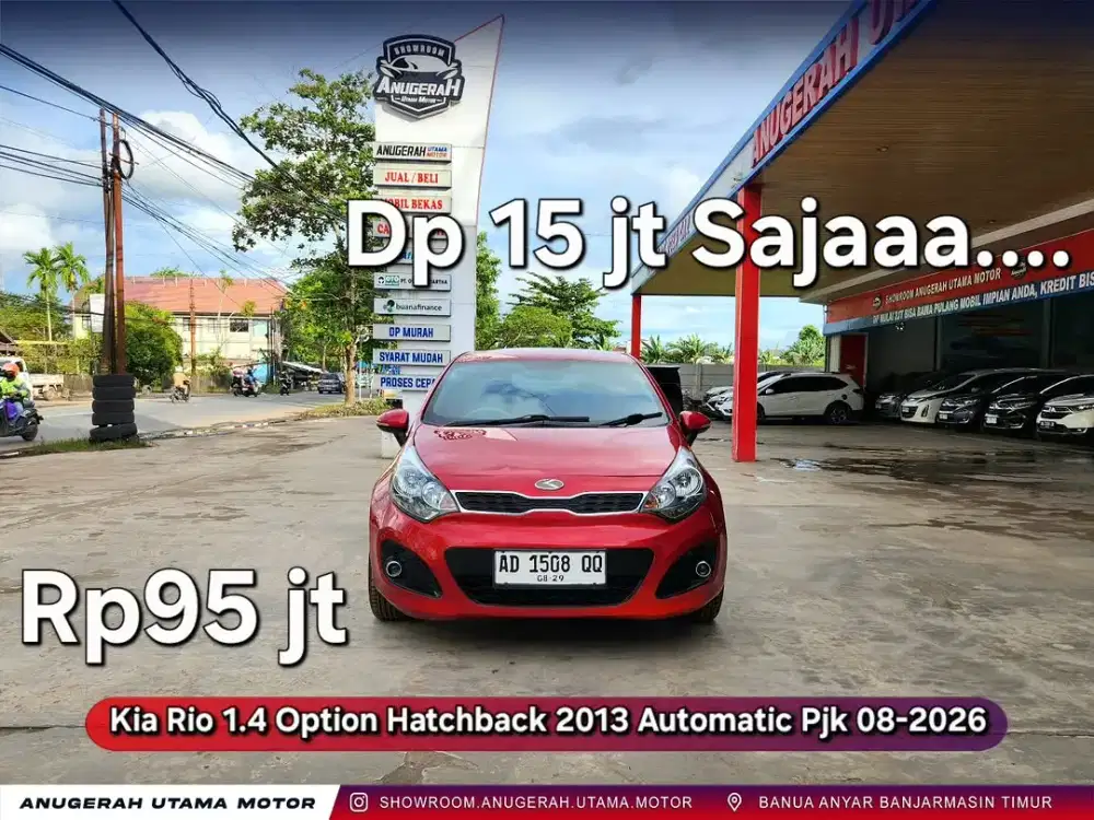 Dp15jt Kia Rio Hatchback 2013 Automatic