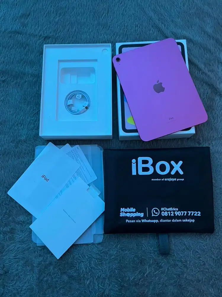 ipad gen 10 64gb ibox wifi second original