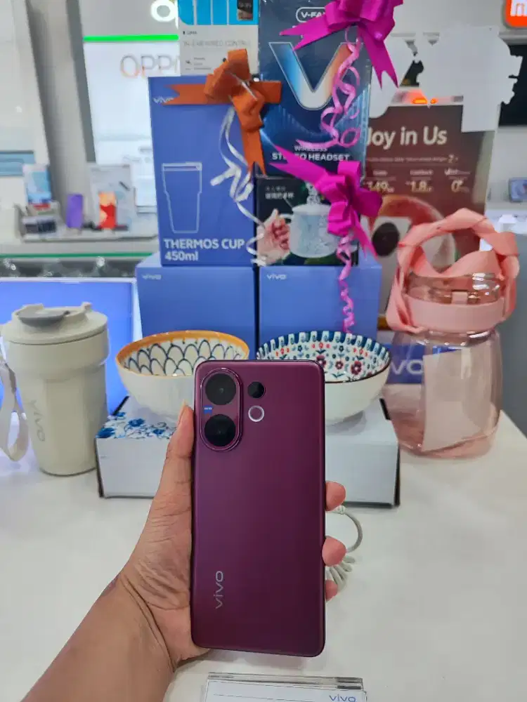 NEW VIVO V60 5G FREE BAG VIVO / TUMBLER + CASING ANTI GORES