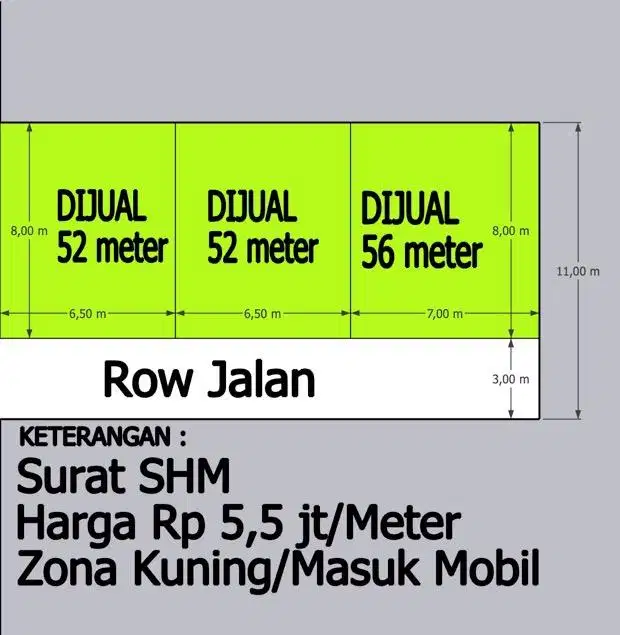 Tanah kavling Siap Bangun Munjul Jakarta Timur