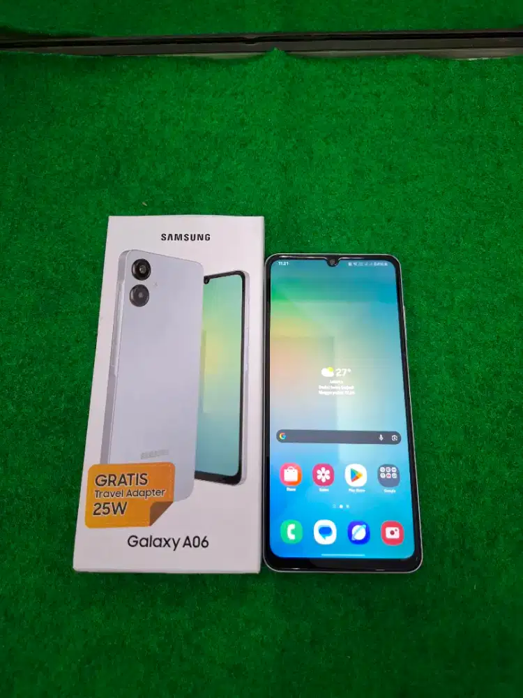 Samsung A06 Ram 4/64 gb mulus no minus lengkap