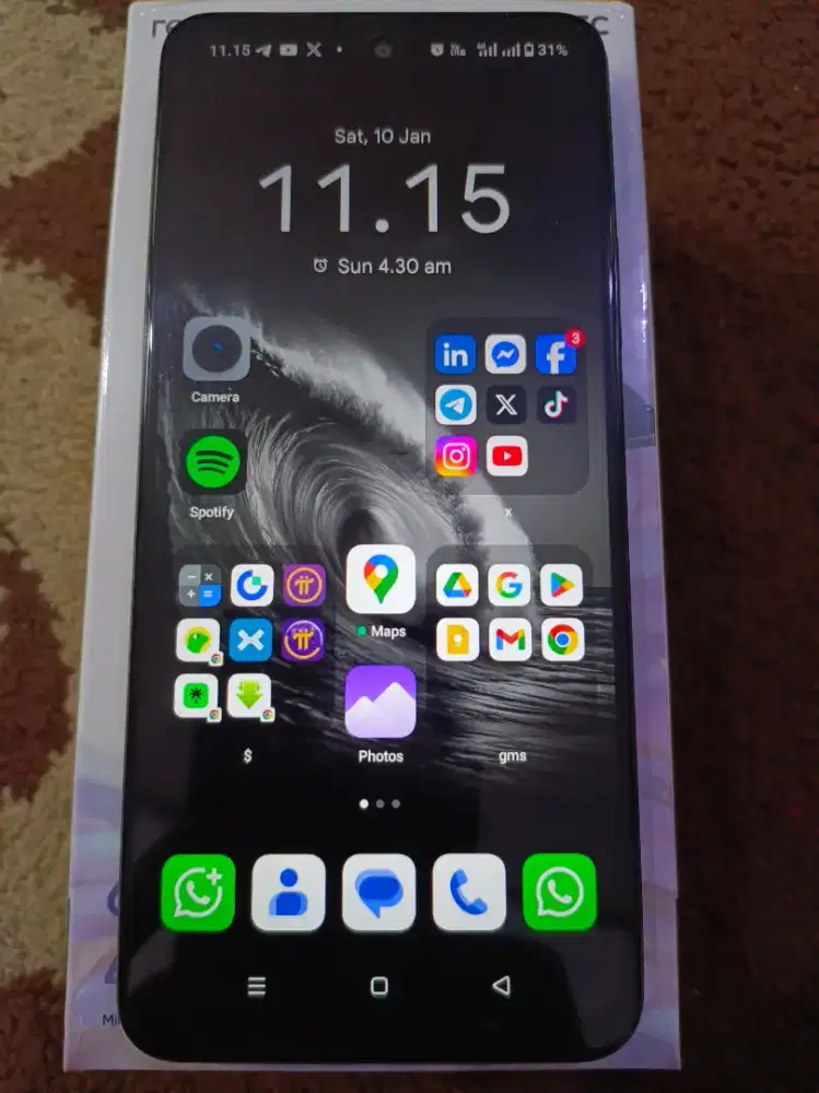 Realme C71 - 6/128 baru 1 blnan pakai, jual BU